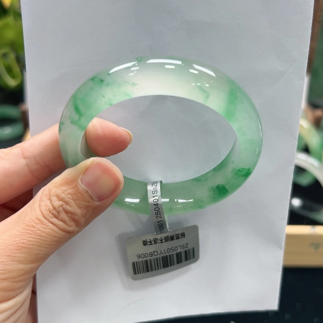 石英质玉手镯未镶嵌金***布➕佳佳55.3