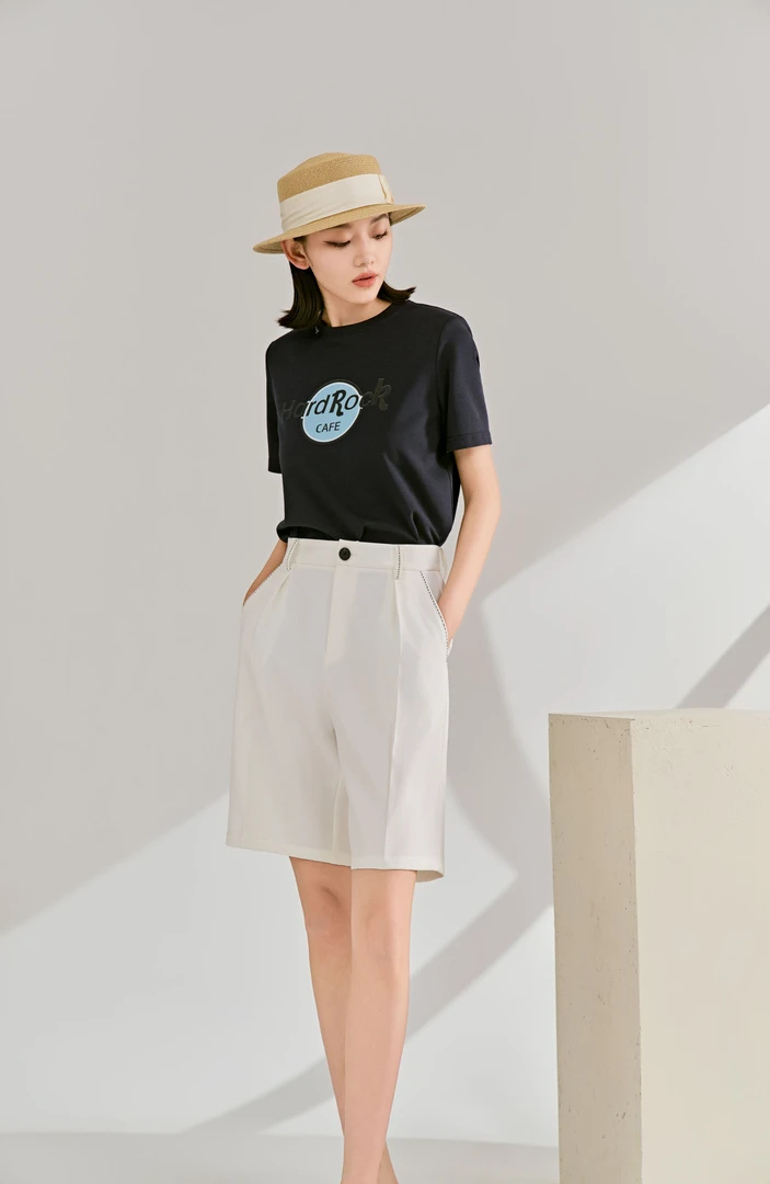 【西装短裤】 水映 夏款简约西装短裤 k2058 m50 278