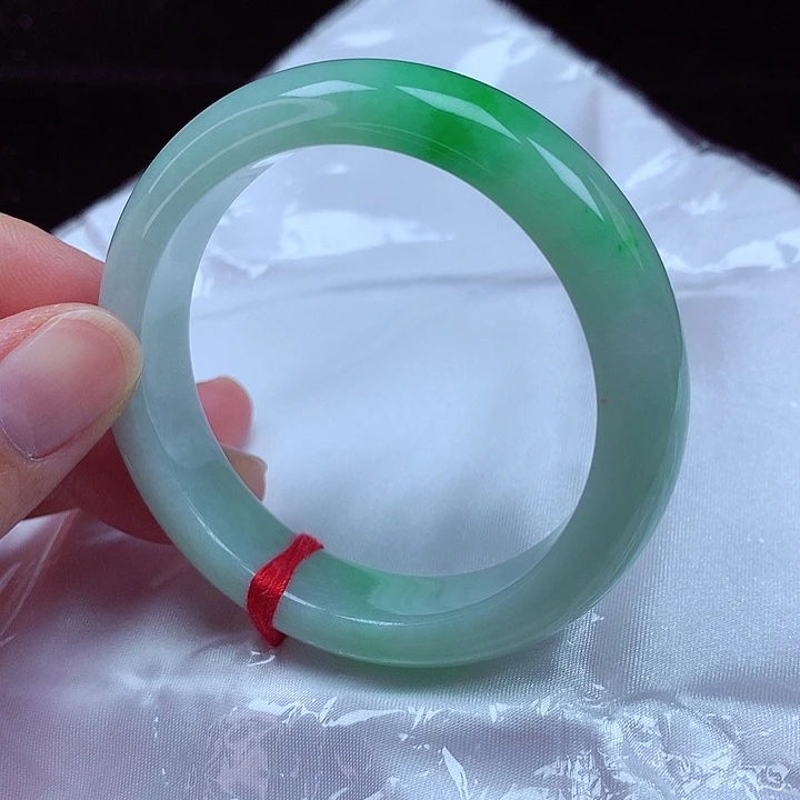 未镶嵌手镯翡翠51-52圈