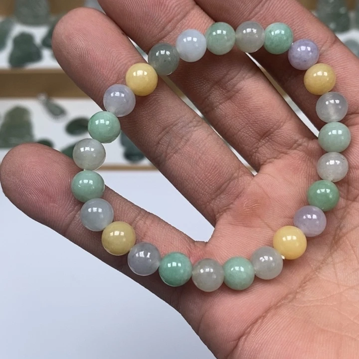 翡翠未镶嵌手链天然a货翡翠09