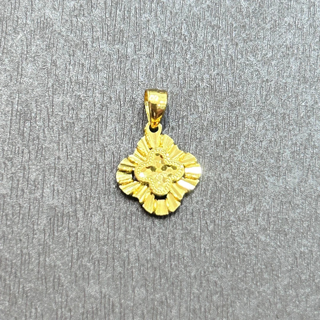 【销冠专享】鱼鳞四叶草足金999投资金攒黄金ZBHJD1122克重多退少补