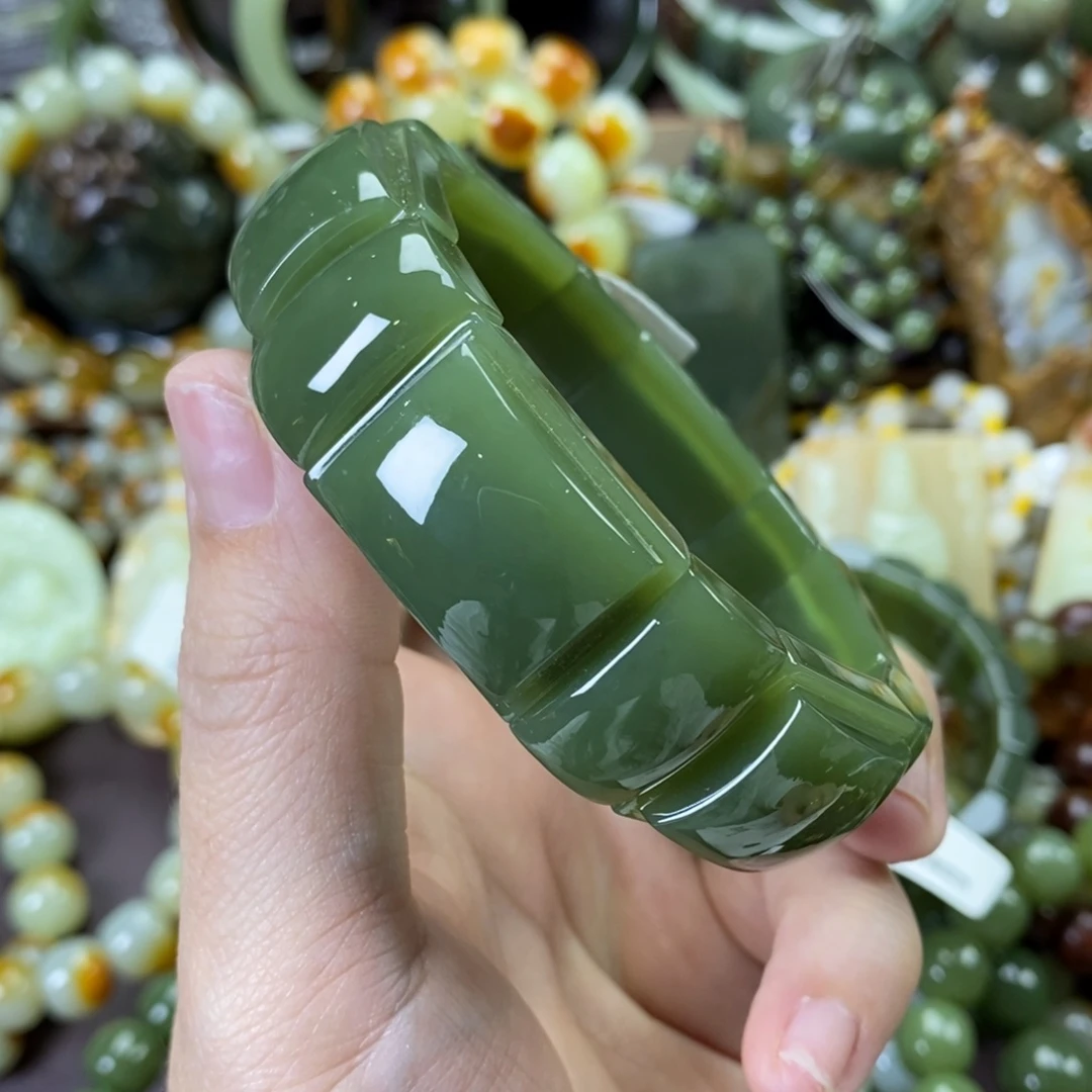 未镶嵌手串透闪石质玉用****0手牌