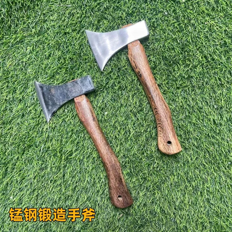 小手斧锰钢锻造木工工具多用途锋利砍柴户外家用劈柴剁骨斧头正宗