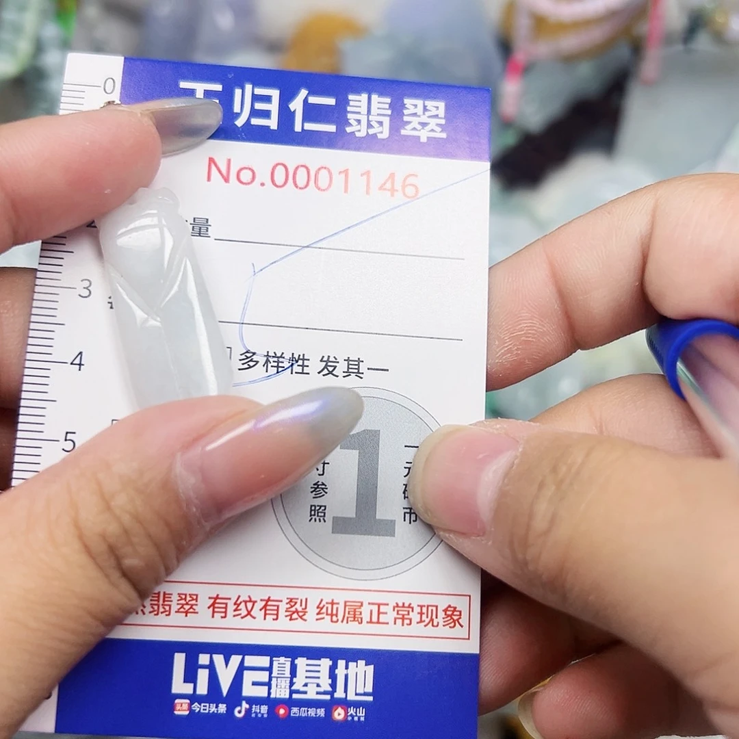 翡翠未镶嵌吊坠(不含链)11