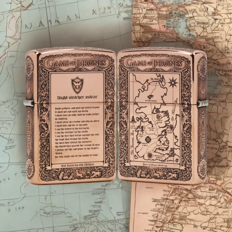 ZIPPO打火机正品/紫铜冰与火之歌 打火机【凯亚】DYJ1