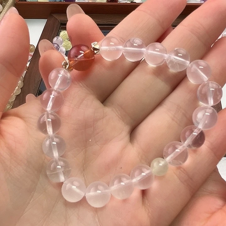 未镶嵌水晶手链原创