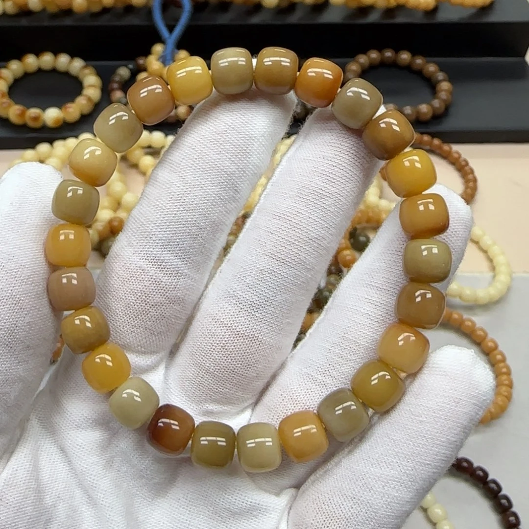 手串菩提根/象牙果8*9 鬼工 5年