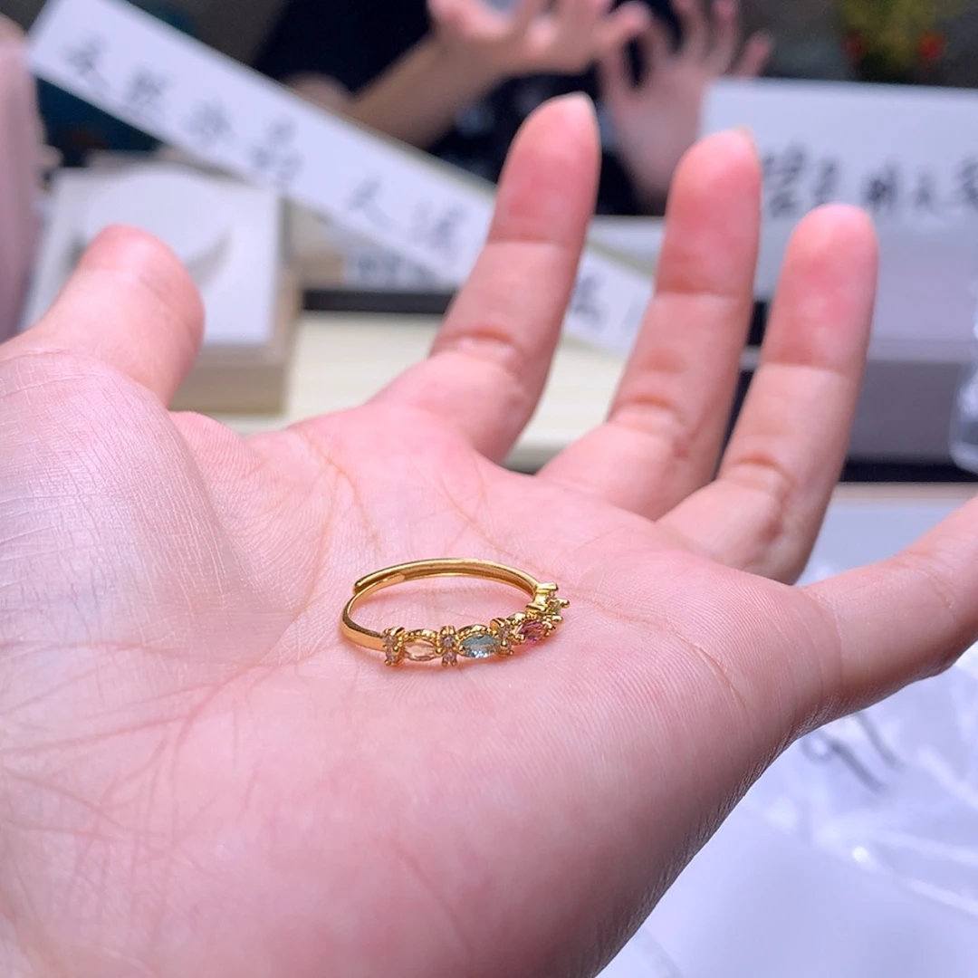 【闪购商品】未镶嵌手链碧玺练***册碧玺