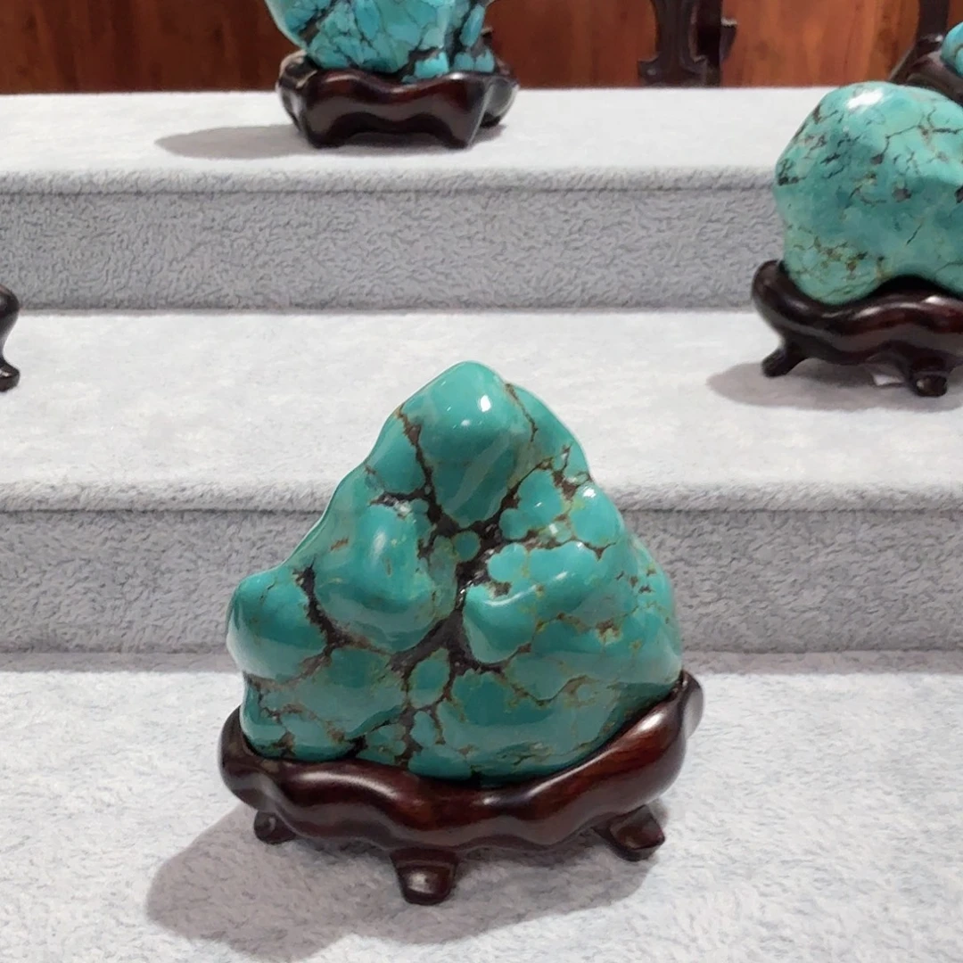 狐***巴石材奇石观赏摆件