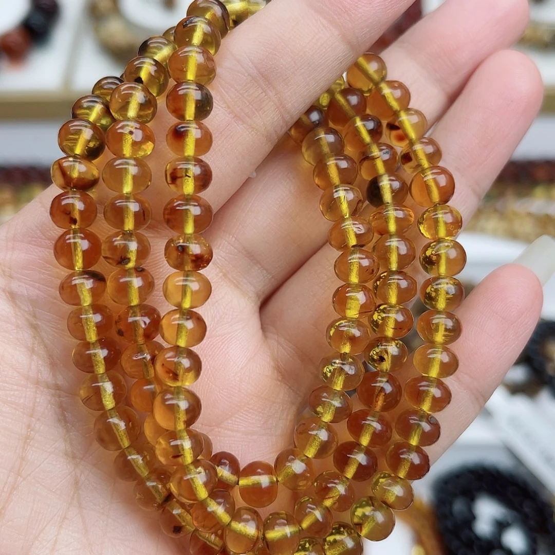 未镶嵌颈饰琥珀琥珀6