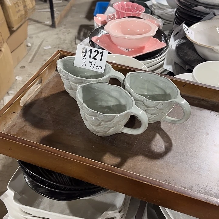 瓷微瑕外贸餐具9121