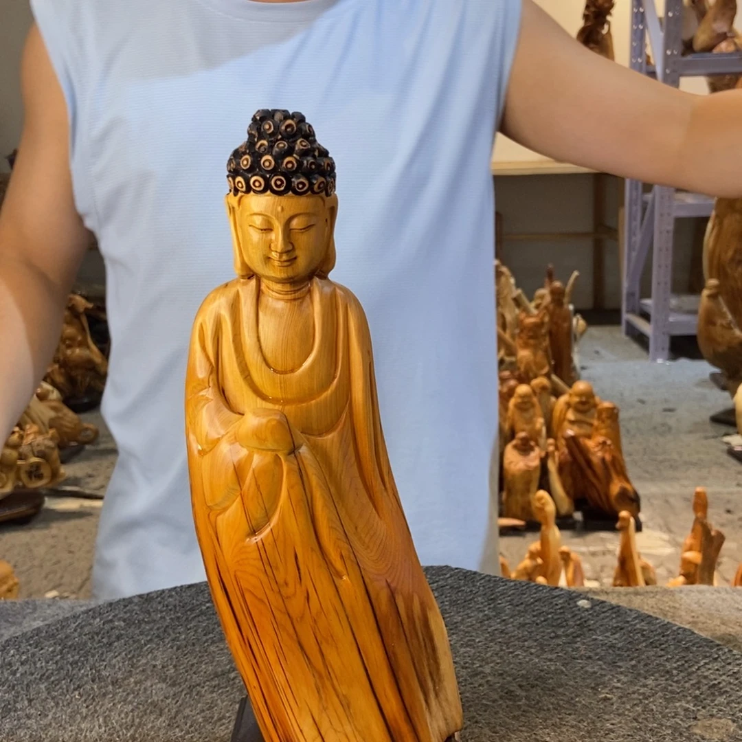 柏木（崖柏）太行崖柏根雕摆件