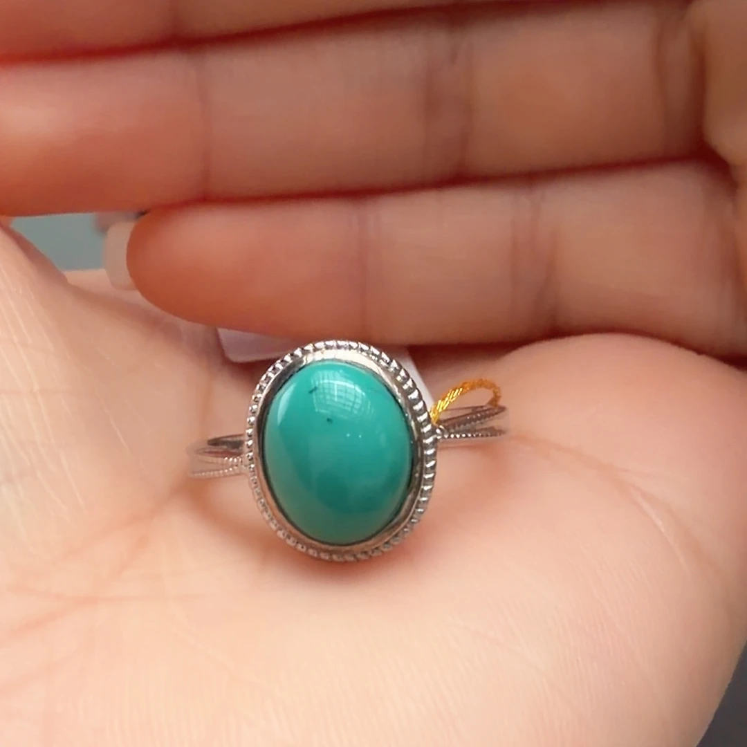 绿松石未镶嵌戒指