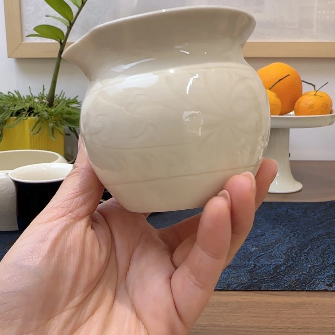 微瑕 手工公道杯无礼盒