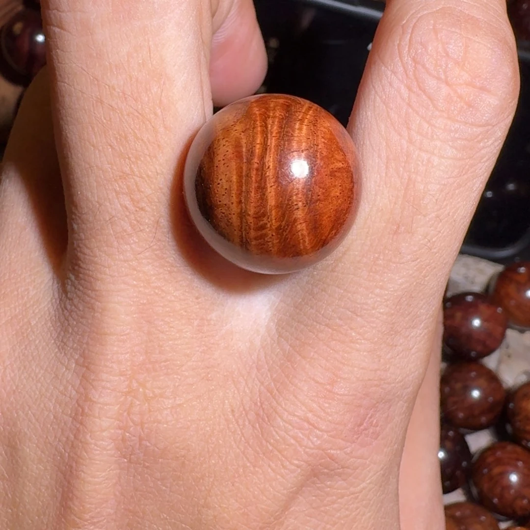 黄花梨/降香黄檀手串/手链09虎爪水波