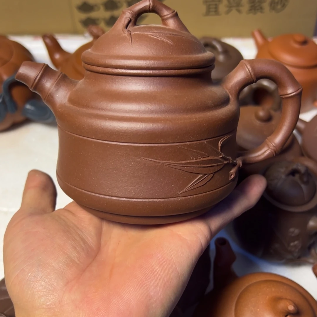 紫砂茶壶宜兴原矿紫砂壶450毫升容量