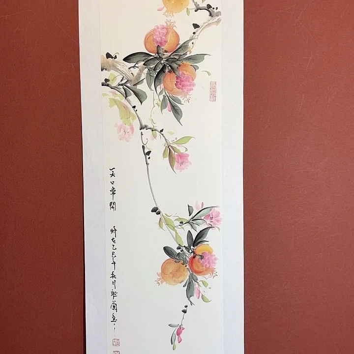国画听兰老师花鸟