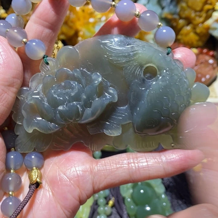 岫玉岫玉吊坠未镶嵌