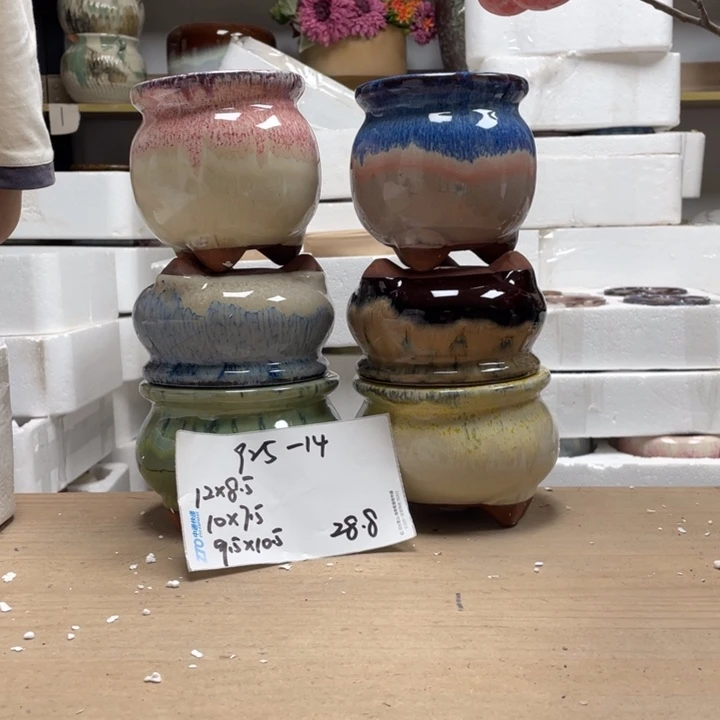 粗陶多肉花盆微瑕14
