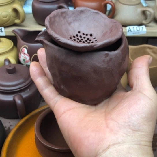 徐***！茶壶紫砂低曹青公道杯150豪升左右