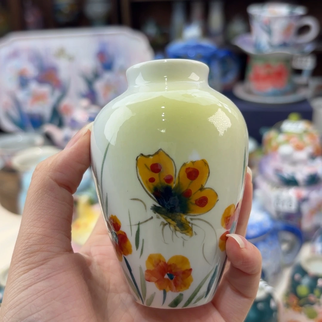 瓷片景德镇手绘高温釉下彩陶瓷茶具