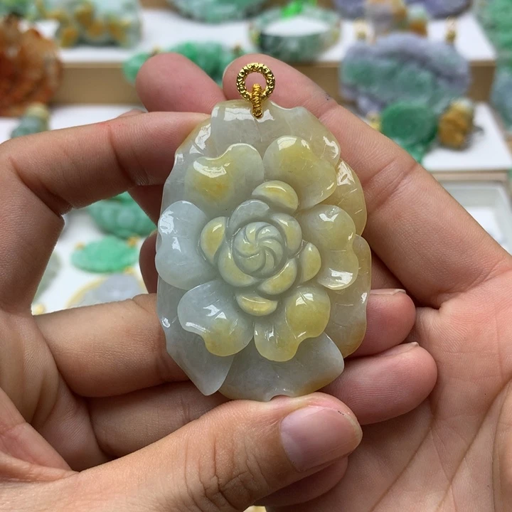 颈饰未镶嵌翡翠翡翠