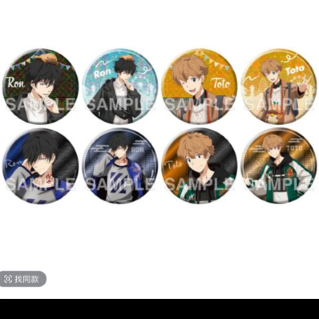 【鸭乃桥论的禁忌推理】JF2025 chara ani 吧唧徽章