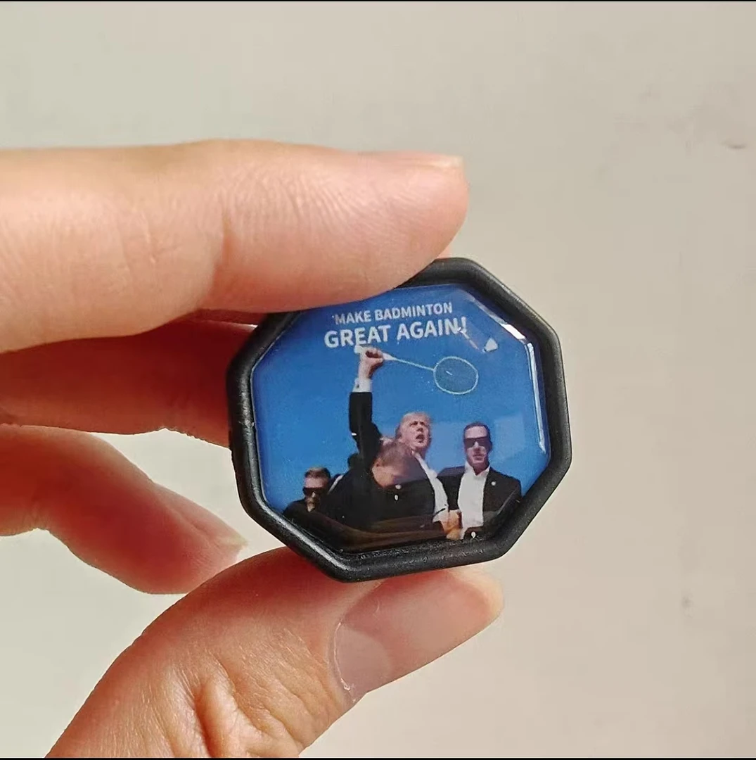 让羽毛球再次伟大搞笑羽毛球拍底盖贴手柄后盖贴