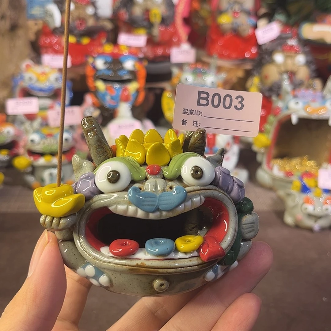 泥塑纯手工茶宠摆件