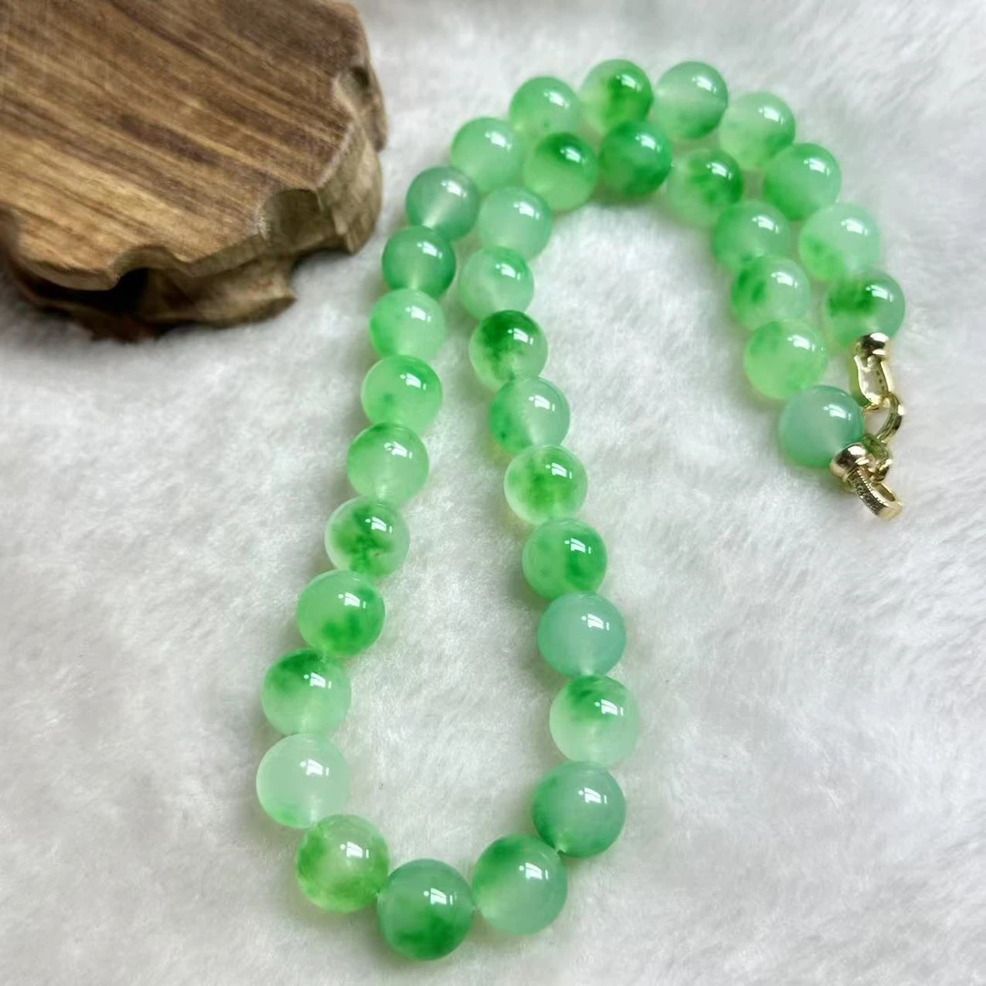 典藏品 绿花时尚k14项链美观大气美轮美奂