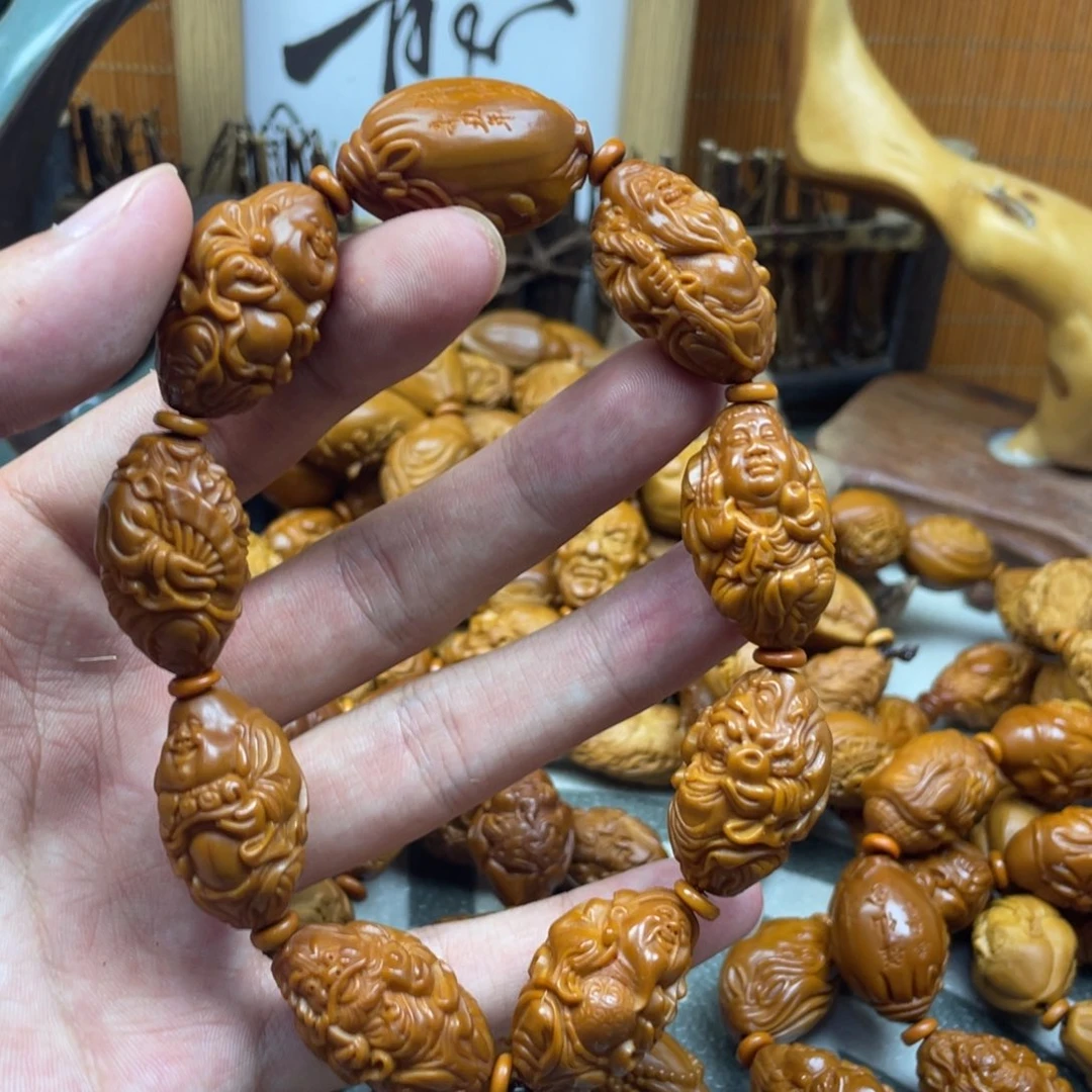橄榄核手串/手链橄榄核雕工艺手串5119