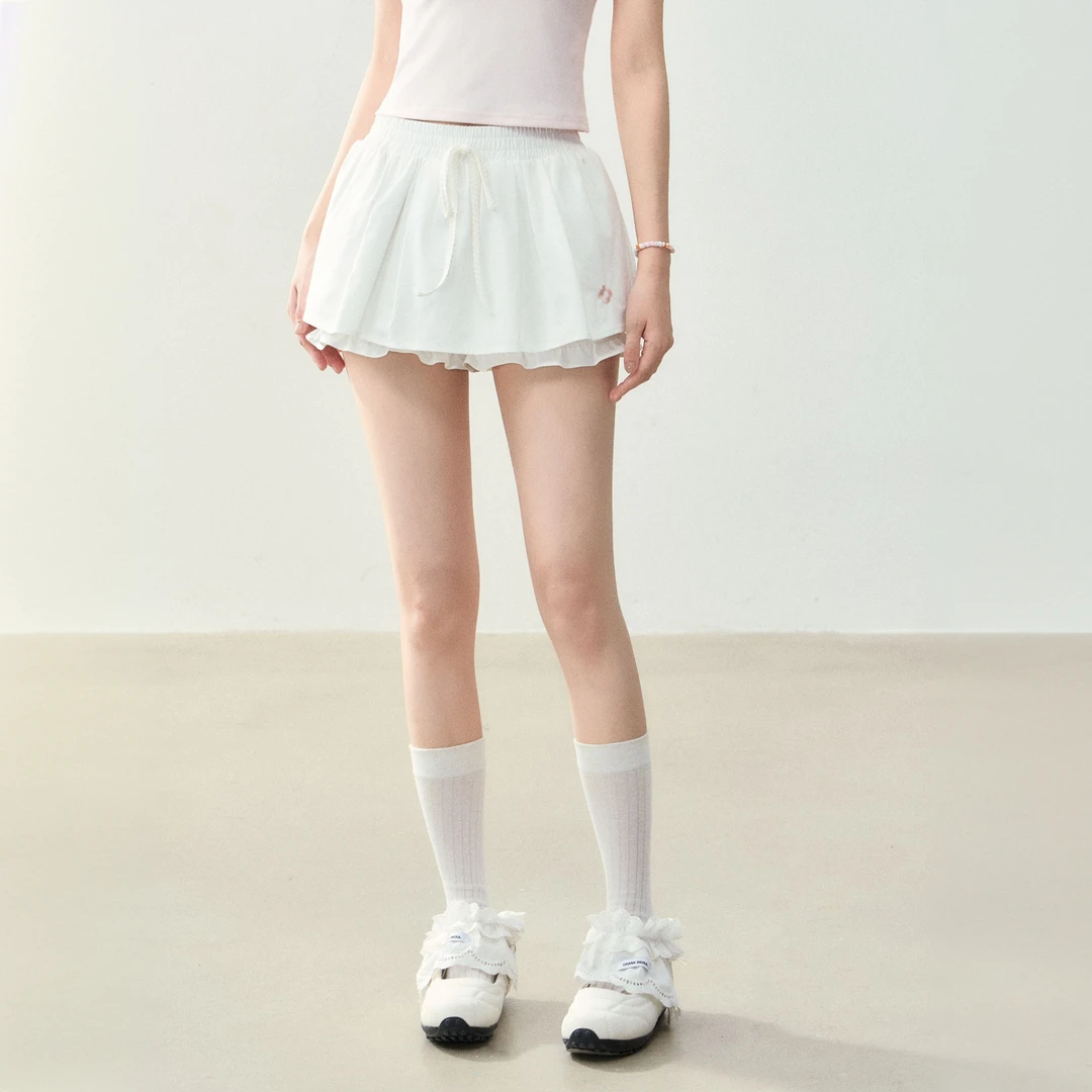 umoumo乌蘑(原ntot)显瘦短款时尚休闲春夏裙裤UMOBQ12040