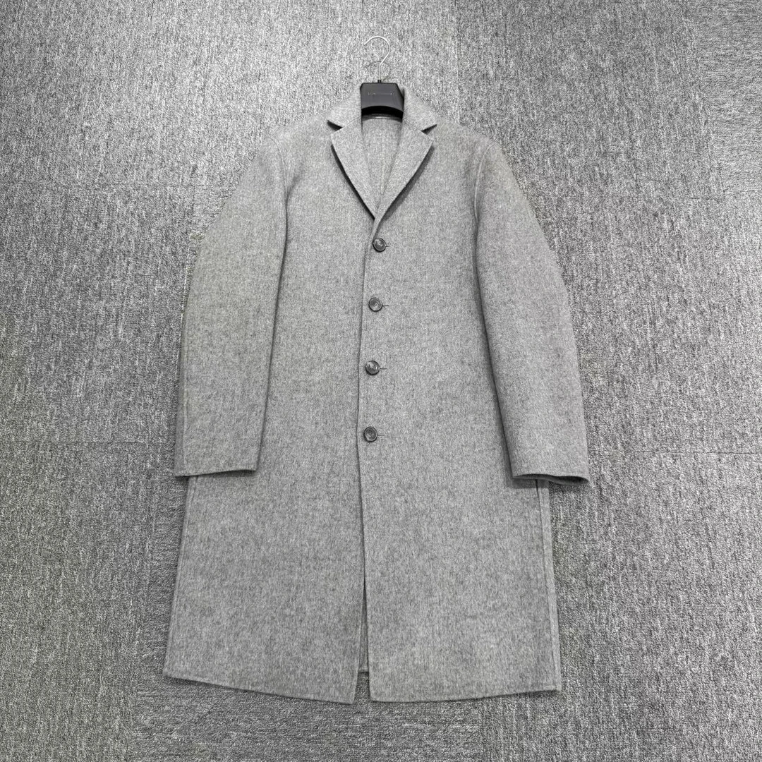 99新 maje Acne Studios 灰色羊毛外套/46码/编码17434