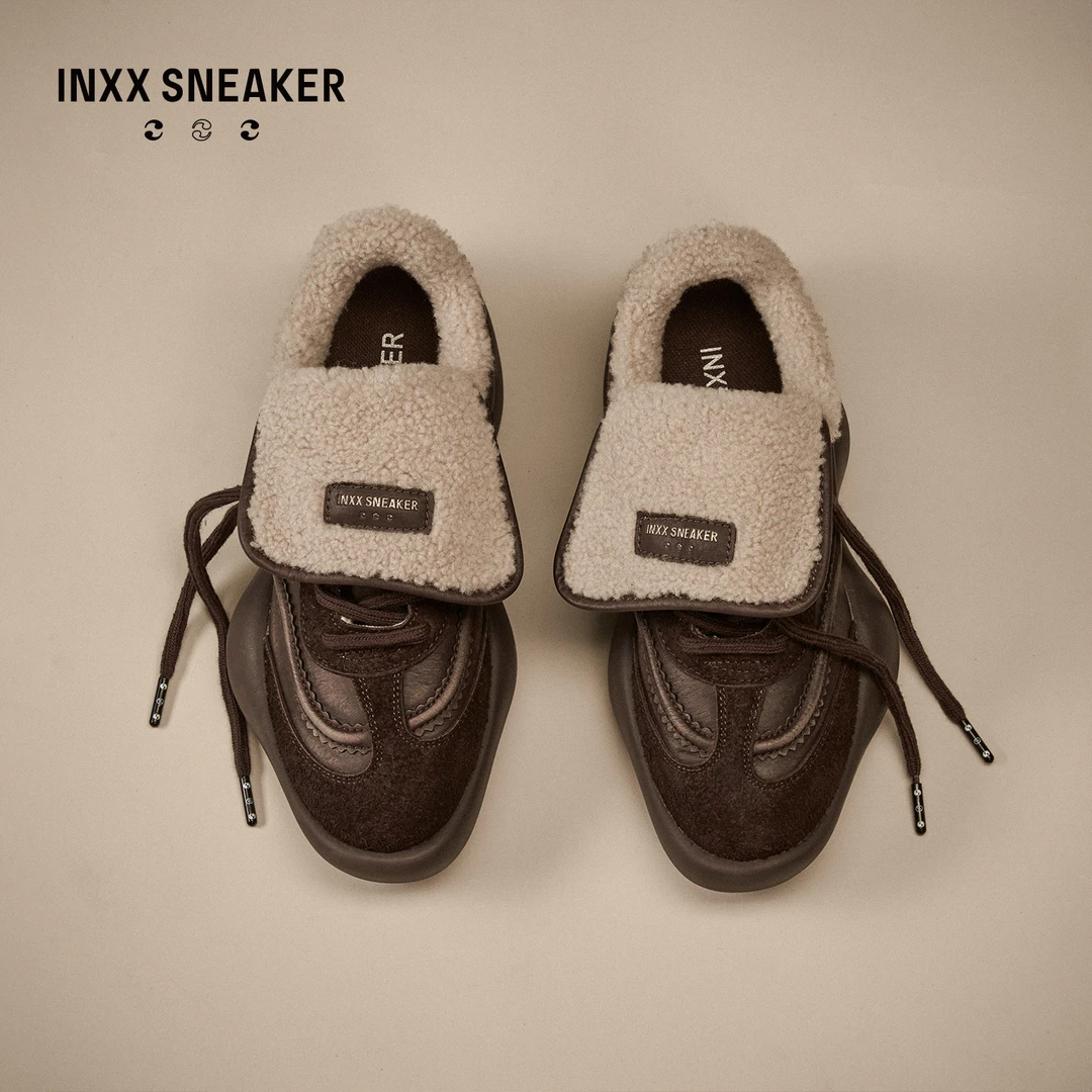 INXX SNEAKER 轻奢鞋子口香糖异型鞋「现货」热巧棕