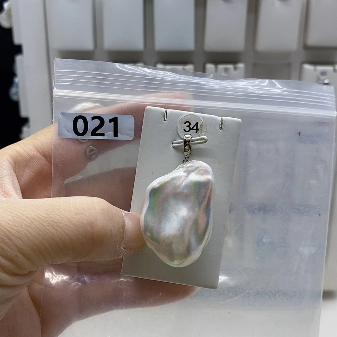 颈饰合金淡水珍珠