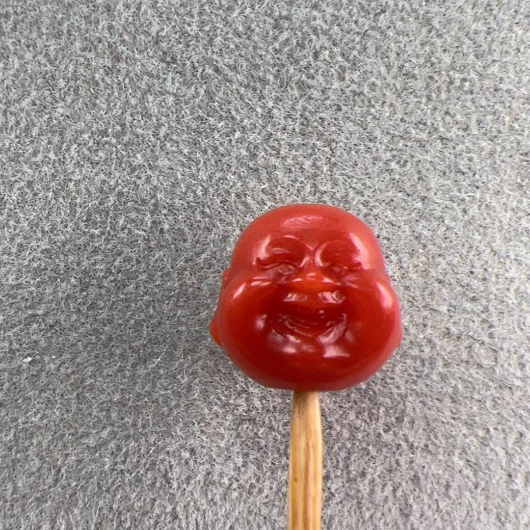 南红玛瑙（满肉锦红保山佛头11+）未镶嵌