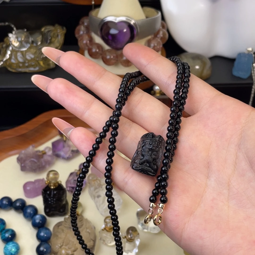 夏***＊未镶嵌颈饰水晶天然水晶吊坠506