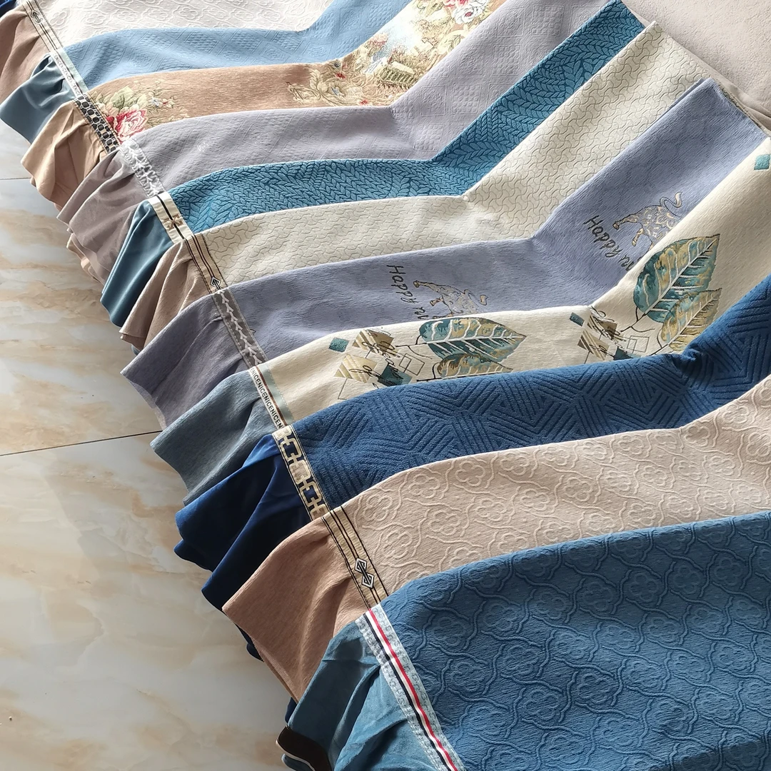 雪尼尔沙发垫防滑耐磨简约设计四季通用客厅坐垫实物拍摄微色差