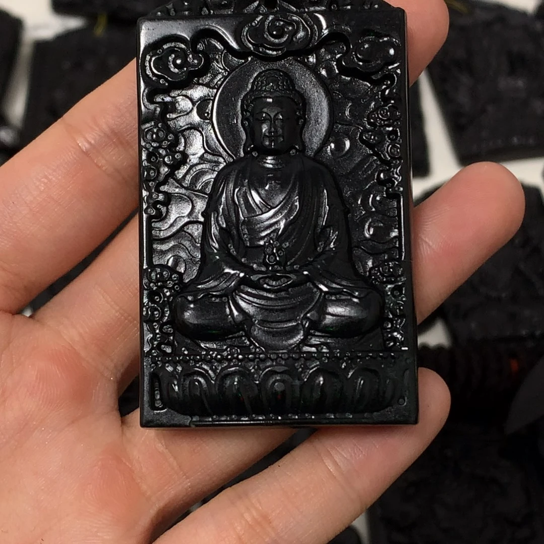 天然a货钢琴黑挂件