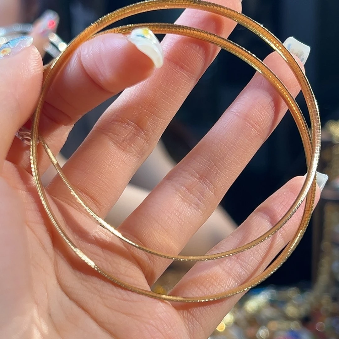 无铜合金无铜合金新粉福福双面项圈