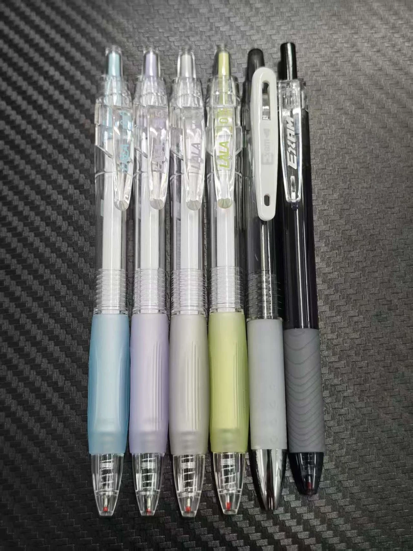 【发6支笔-黑色】【4支lala青春系3512+知心k08+知心k51】