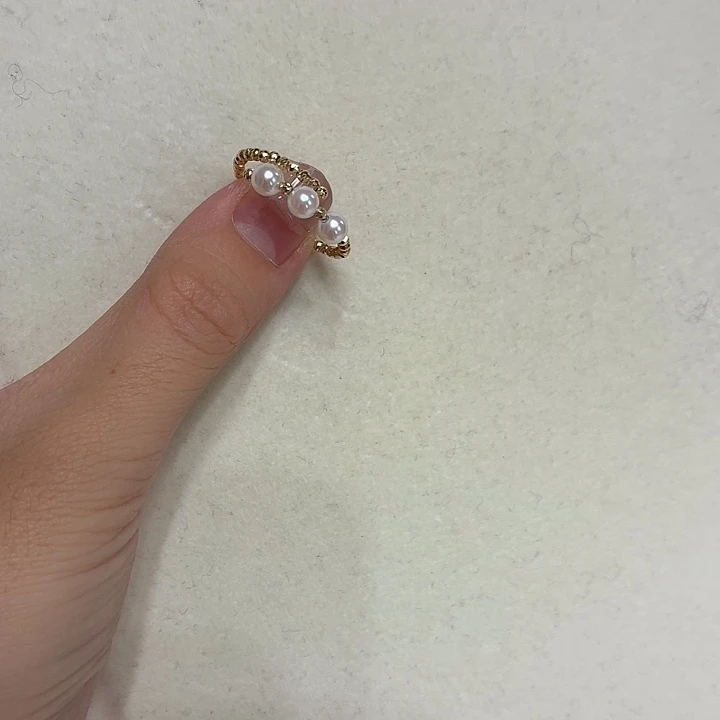 戒指海水珍珠18K金镶嵌