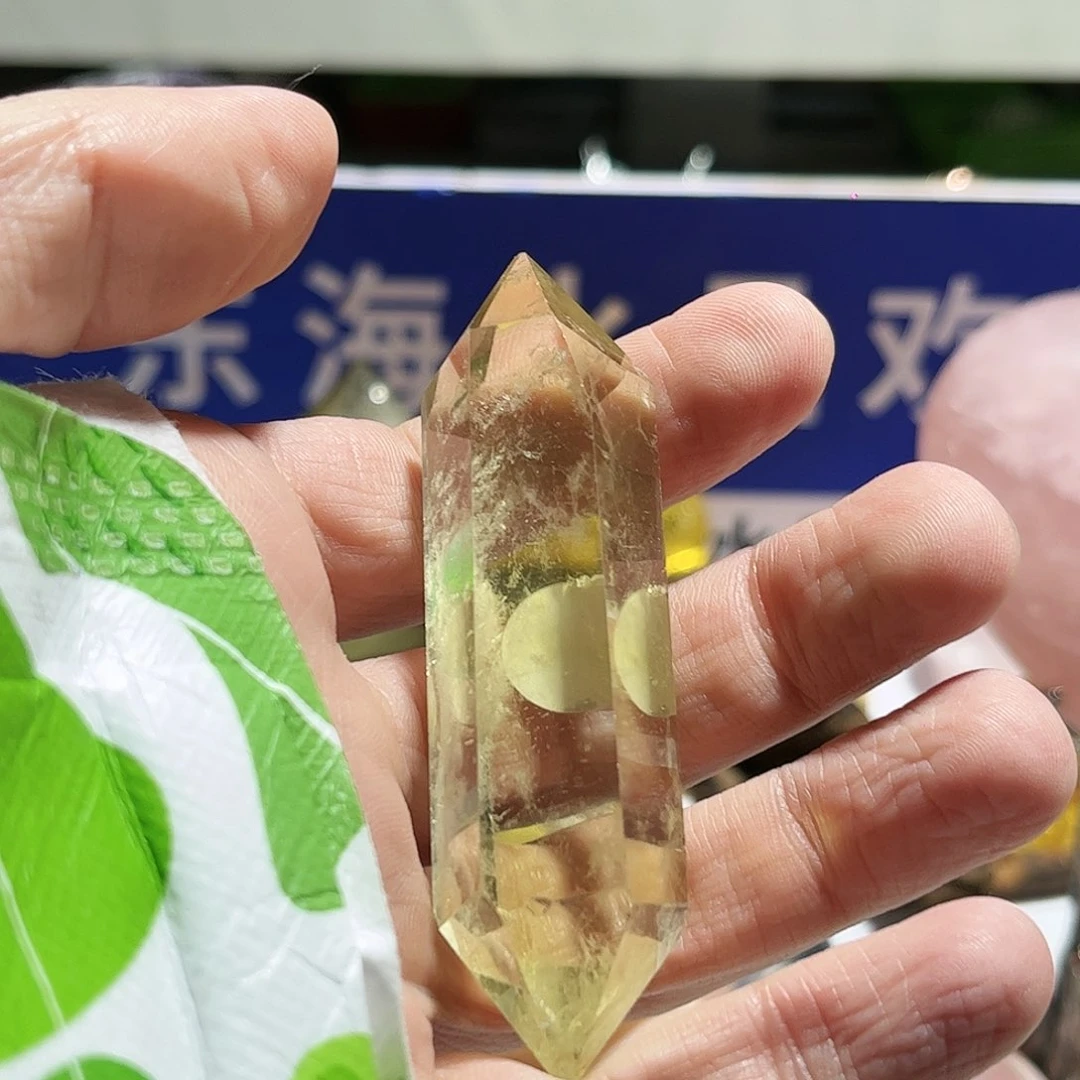 水晶天然水晶微瑕银S925镶嵌