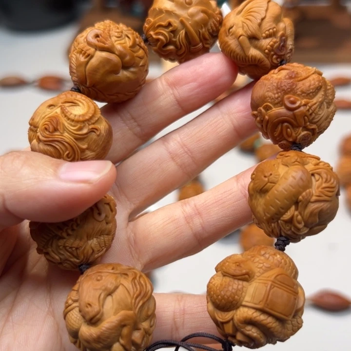 T***m橄榄核手串/手链橄榄核