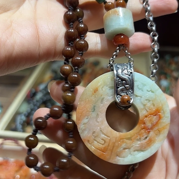 颈饰未镶嵌翡翠原创