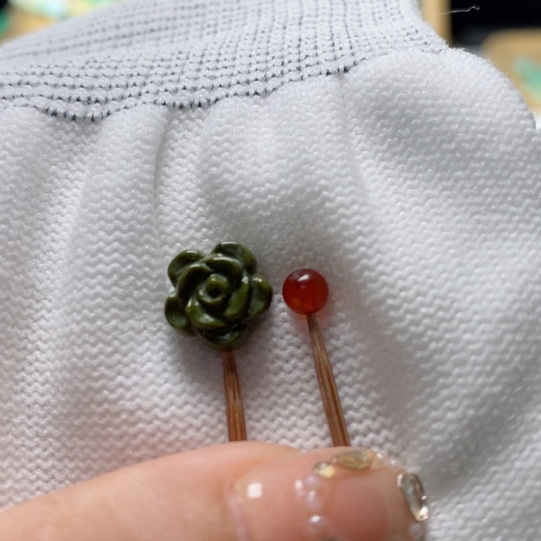 南红玛瑙未镶嵌珠宝半成品喜*