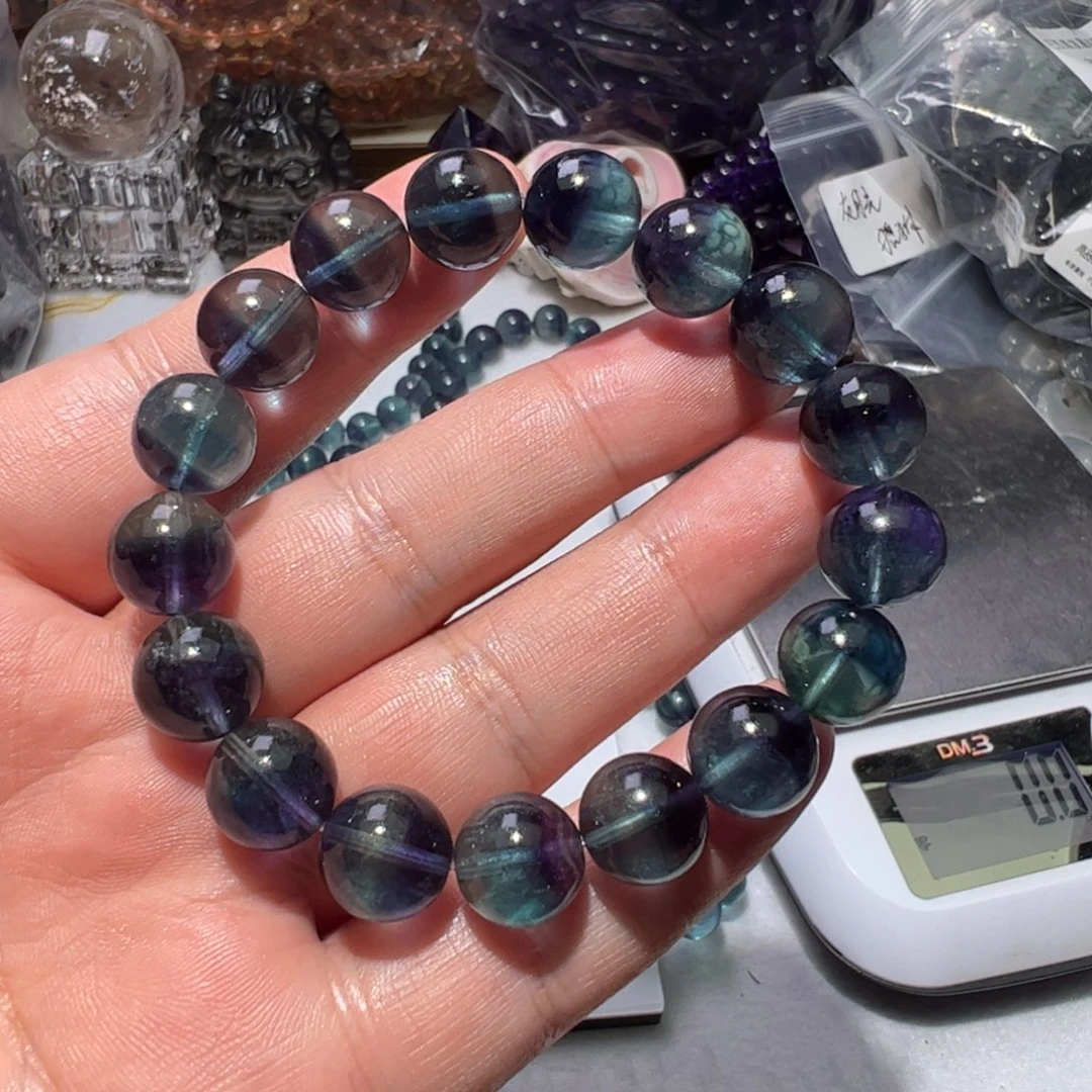 萤石手链未镶嵌风****子多样性