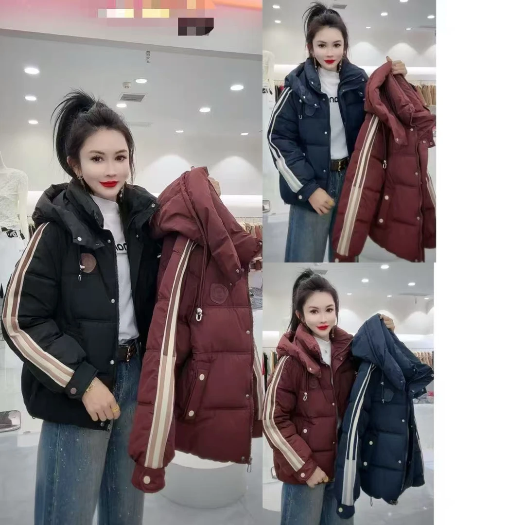 （XZ）825高品质立体扒条显瘦棉服