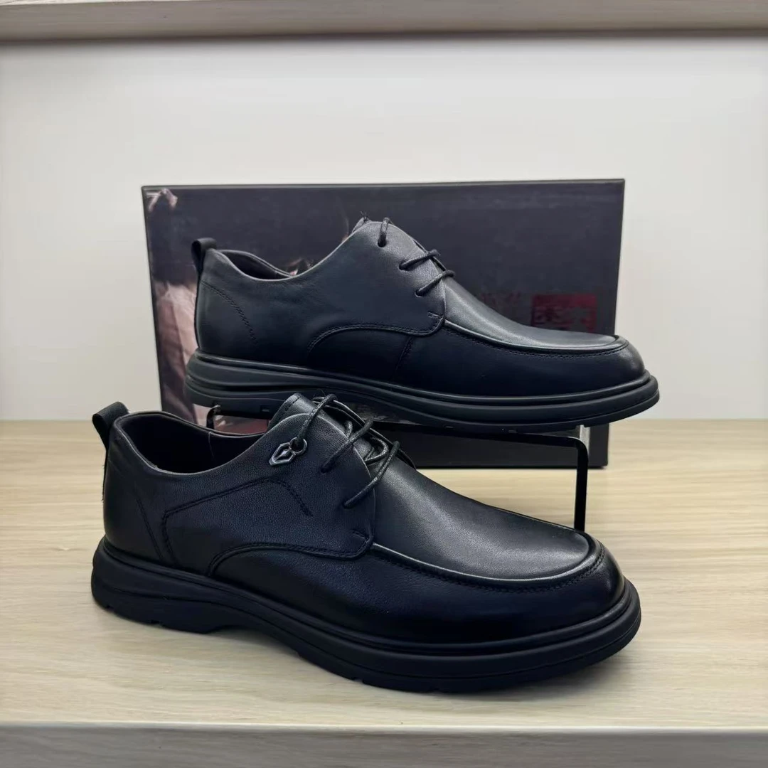 【MLS皮鞋】男士年货百搭高品商务系带休闲皮鞋2334097
