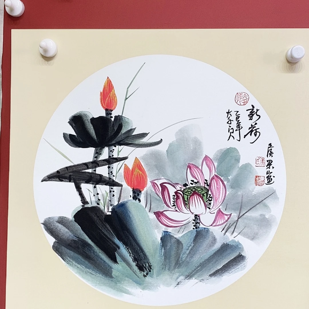 国画大风堂嫡传-侯果山老师作品路